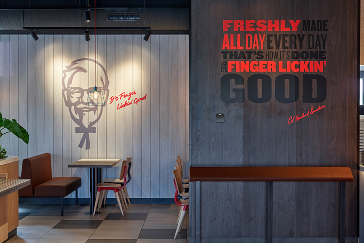 Clicwall wall panels in retail project